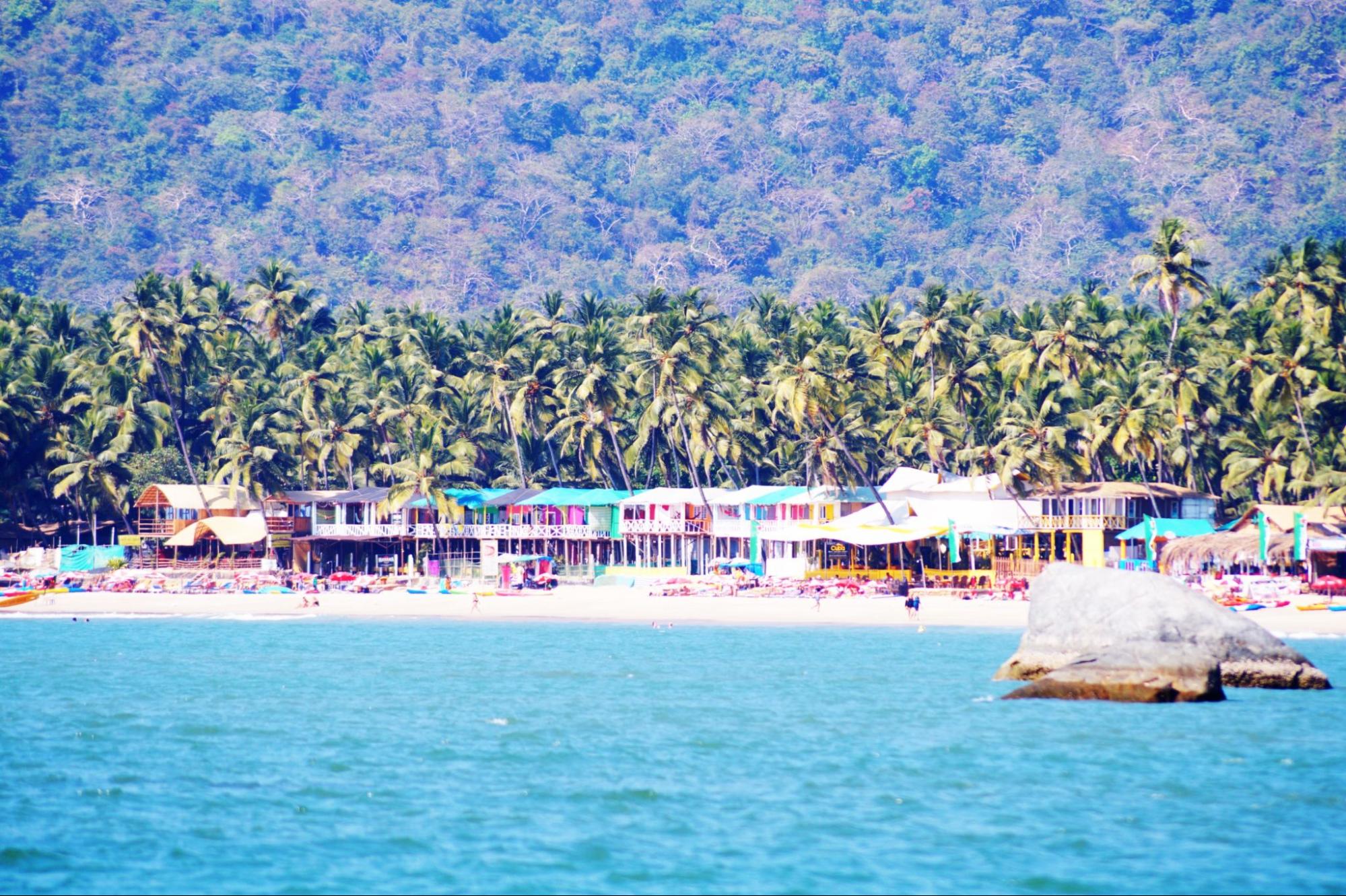 Palolem beach, South Goa, India