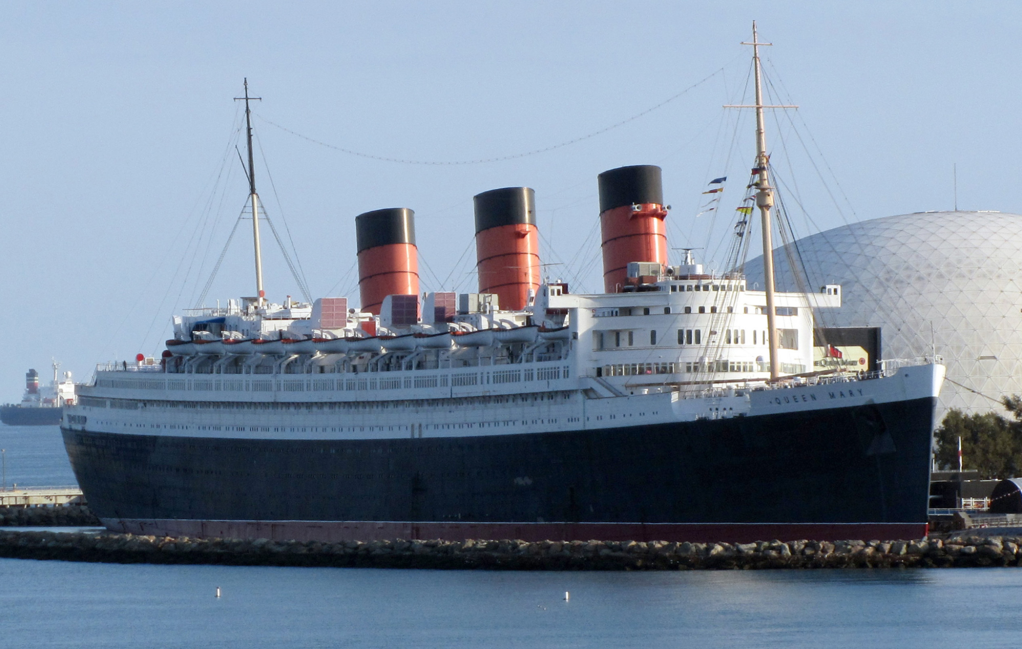 Historic ocean liner hotel