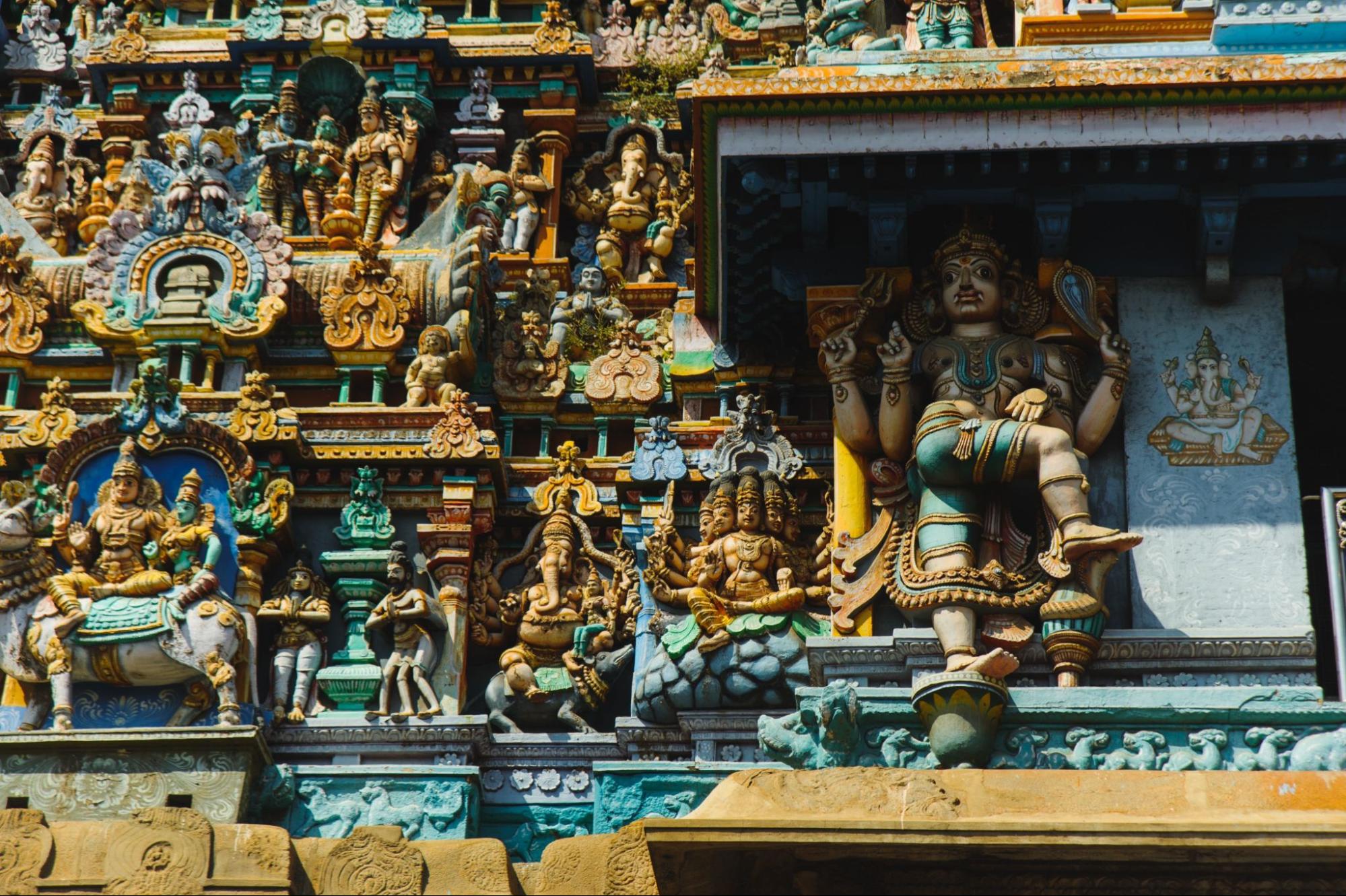 Meenakshi Temple in Madurai, India