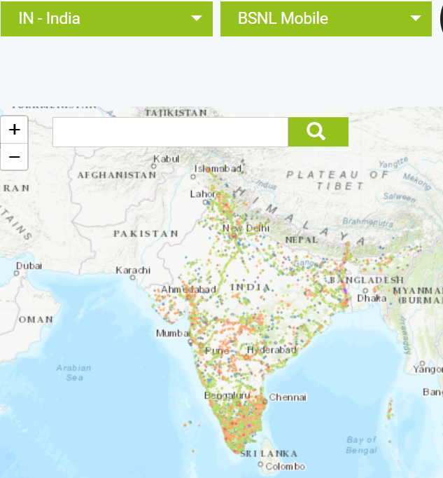 4G Network Covering