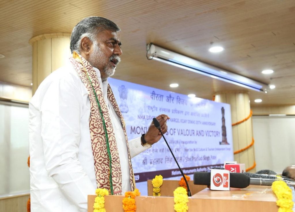 Tourism Minister Prahlad Patel